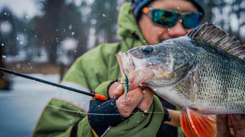 Ice fishing in United Kigdom